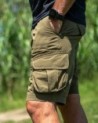 Kore Kombat Shorts Military Olive S