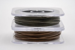 Dark Matter Tungsten Coated Braid Gravel Brown 18 lb 10 m