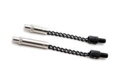 Black Stainless Chain with Adaptor Long