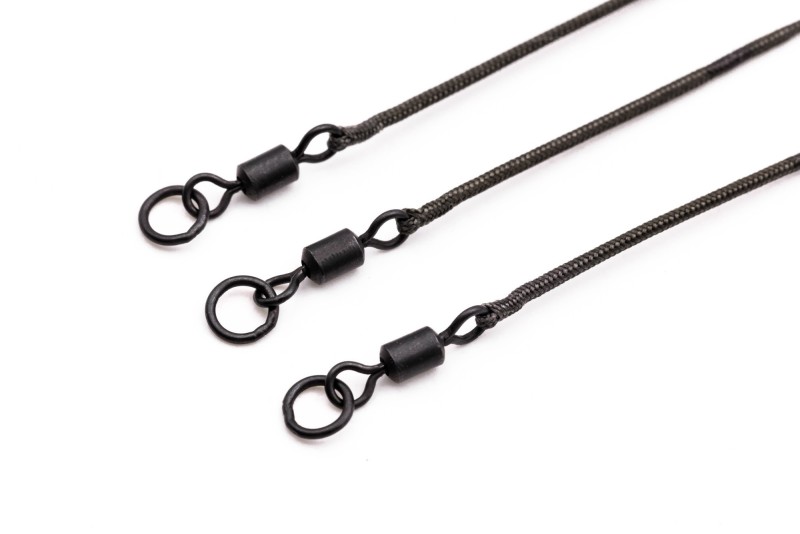 Kable Leadcore Leader Ring Swivel Gravel 50cm 50 cm