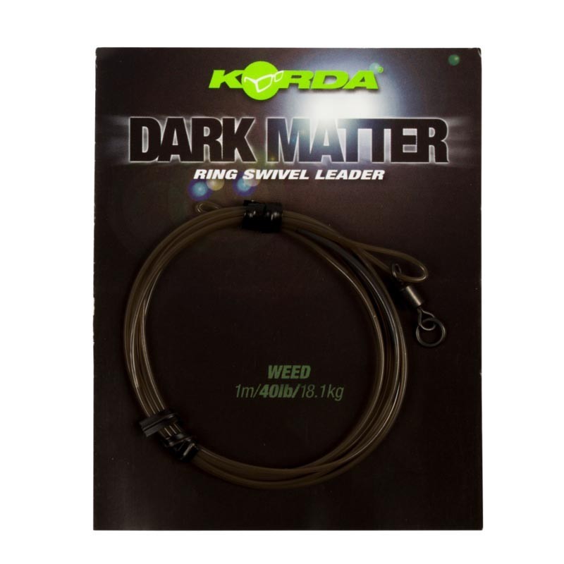 Dark Matter Leader Ring Swivel Weedy Green