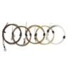 Dark Matter Leader Ring Swivel Weedy Green
