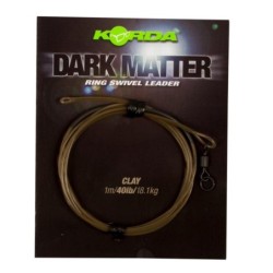Dark Matter Leader Ring Swivel Weedy Green