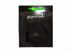 Dark Matter Leader Ring Swivel Weed 30lb 30cm