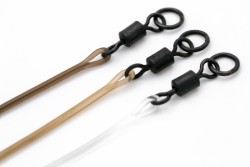 Dark Matter Leader Ring Swivel Weed 30lb 30cm