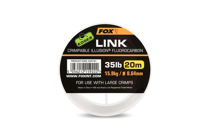 Edges Link Illusion Fluorocarbon 0,64mm 35lb 20m