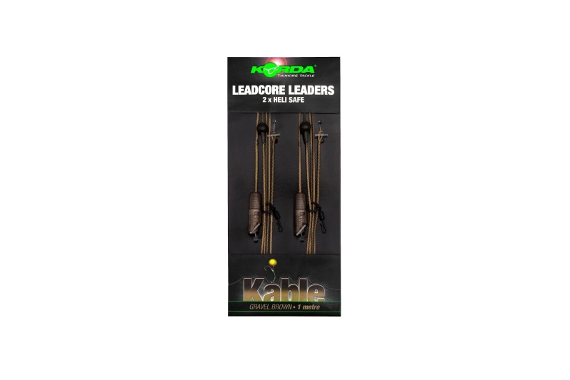 Leadcore leader Heli Safe Gravel 1m, 2 per pack
