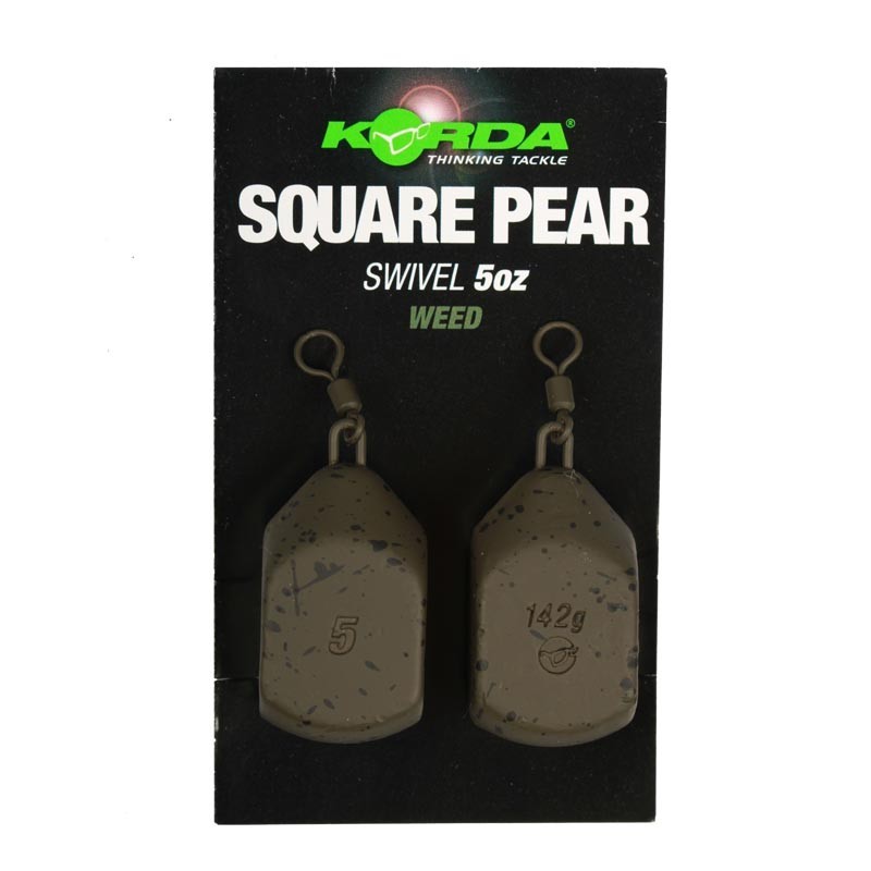 Square Pear Swivel 2,5 oz / 70 gr, Blister (2 pcs)