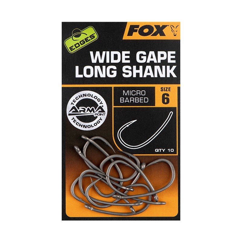 Edges Armapoint Super Wide Gape Long Shank Size 4
