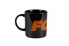 Black and Orange Logo Ceramic Mug