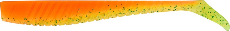 BAKUREE SHAD 150 ORANGE GREEN (4xpck)