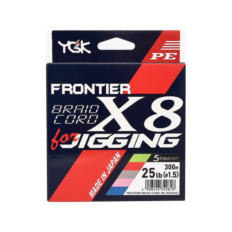 FRONTIER BRAID CORD D740 1 - 200m - X8 Jigging