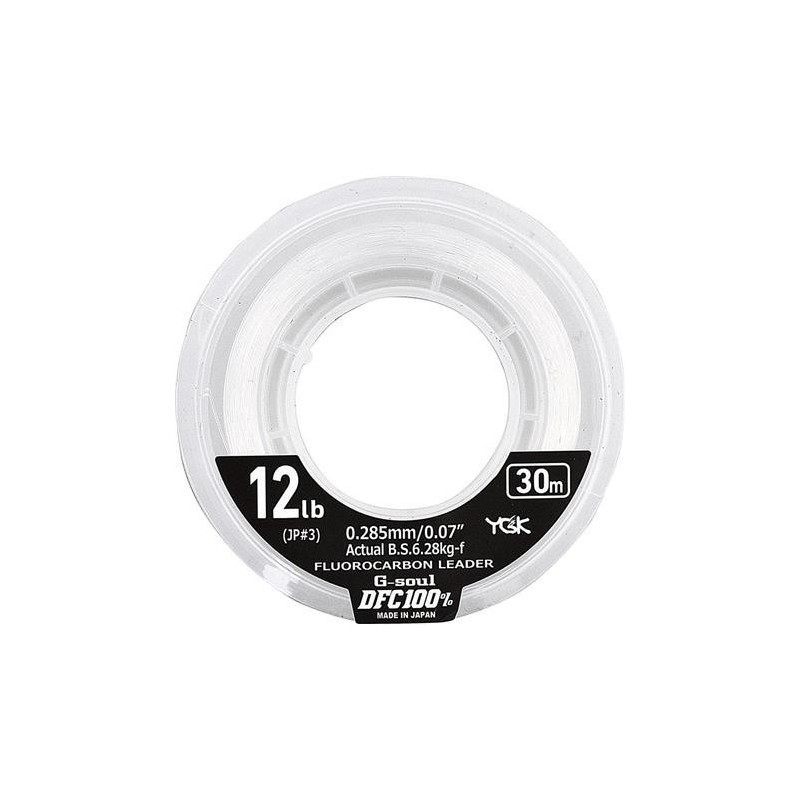 G SOUL DFC 100% FLUORO LEADER 3 LB - 30 M