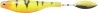 DARTSPIN PRO JIG HEAD 4 1/2 FIRETIGER - CHARTREUSE monté x1