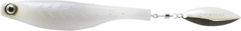 DARTSPIN PRO WEEDLESS 7 WHITE GHOST - SILVER monté x1
