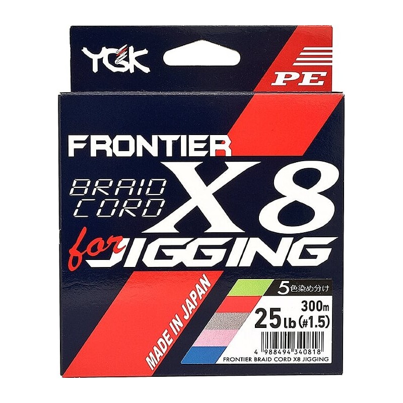 FRONTIER BRAID CORD D740 2,5 - 200m - X8 Jigging