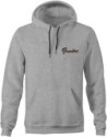 SWEAT DISPLACEMENT HOODIE ATHLETIC HEATHER M (20032 - 033)