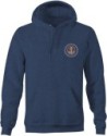 SWEAT DISPLACEMENT HOODIE NAVY HEATHER S (20032 - 411)
