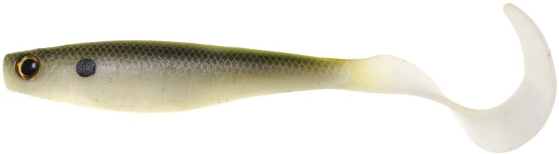 CURLYMINN 6'' PRO SWIMBAIT SEE THROUGH GREENBACK