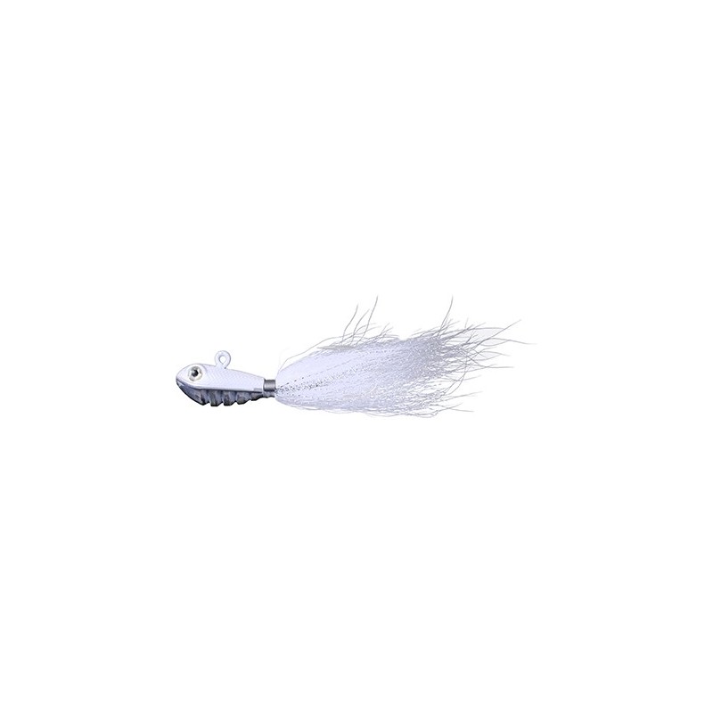 BOUNCING BUCKTAIL 112GRS 6/0 WHITE