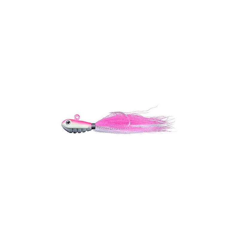BOUNCING BUCKTAIL 84GRS 6/0 PINK GLOW