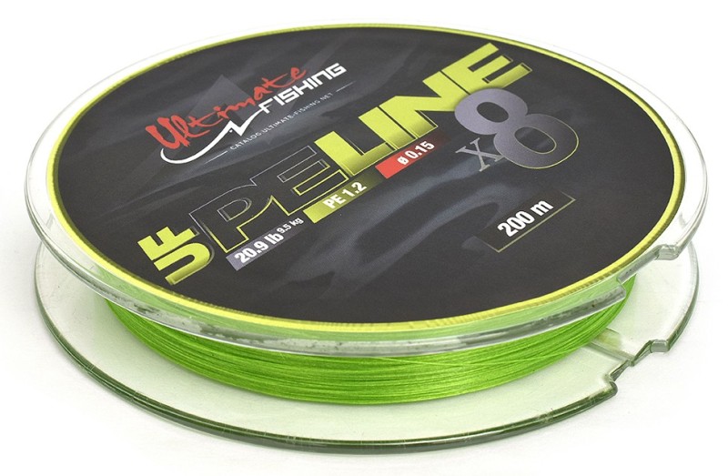 UF PE LINE X8 200 1,0 CHARTREUSE (16,9 lb)