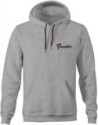 SWEAT DISPLACEMENT HOODIE ATHLETIC HEATHER XXL (20032 - 033)