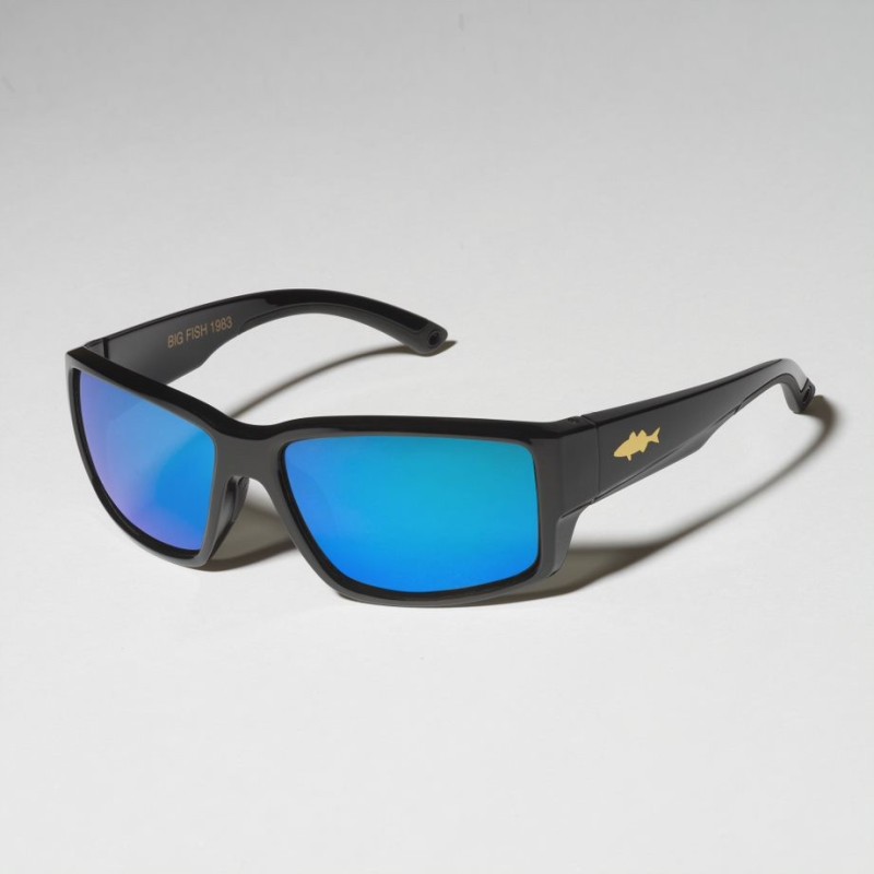 LUNETTES GOLD FISH THE MASK SEA BASS BLUE IRIDIUM - FRAME MAT BLACK (masque)