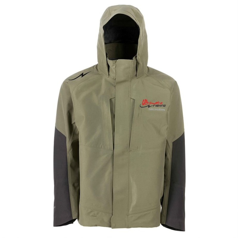BUOY X ULTIMATE FISHING JACKET DEEP LICHEN GREEN XL