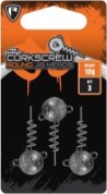 Corkscrew Round Jig Heads 10g 3pcs