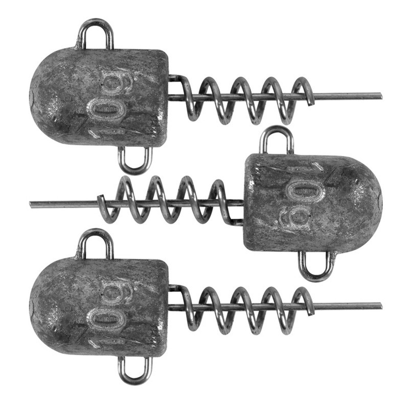 Fox Rage Corkscrew Bullet Jig Heads (3 Pack) 3g
