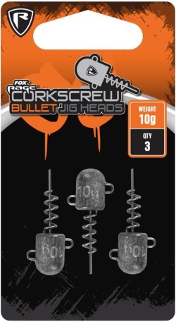 Corkscrew Bullet Jig Heads 15g