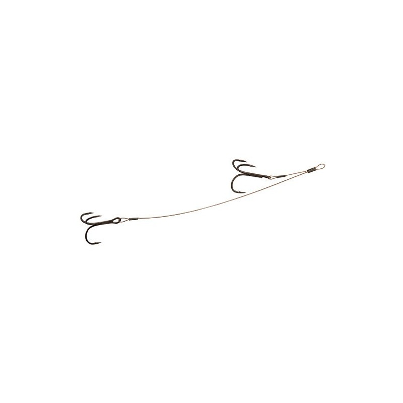49 Strand Double Stinger - Hook Size 4&6 - 12kg/10cm 5cm
