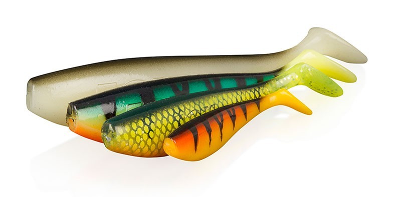Zander pro Shad 10cm / 4"" Firetiger x 50pcs