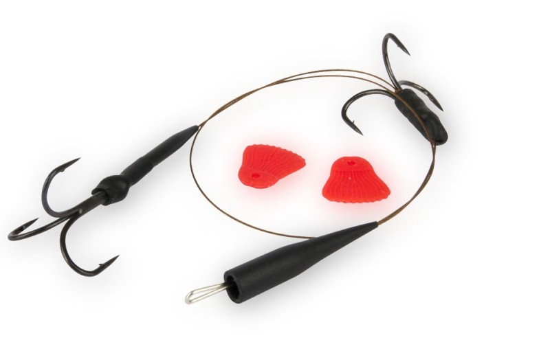 RAGE Predator Twin treble 50cm size 6 18kg/40lbs 7x7 strand