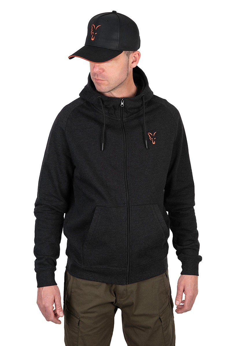 Collection LW Hoody Black/Orange 2XL