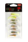 Mixed Colour Lure Packs Micro Tiddler Fast Mixed Colour 5cm x8