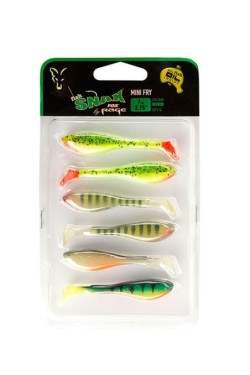 Mixed Colour Lure Packs Micro Tiddler Fast Mixed Colour 5cm x8