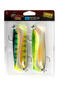 Mixed Colour Lure Packs Zander Pro Loaded mixed Colour 5g 1/0 - 7cm x4