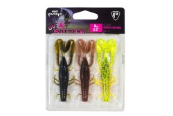 Slick Shad 9cm 3,5 UV mixed Colour Pack 5pcs