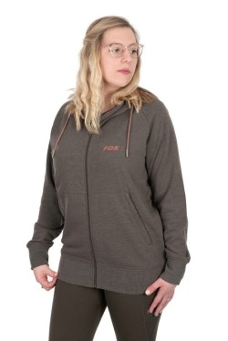 Womens Zipped Hoodie L 16-18