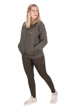 Womens Zipped Hoodie L 16-18