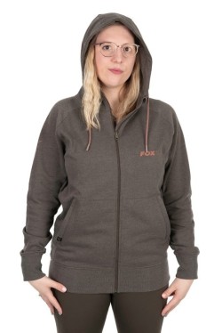 Womens Zipped Hoodie L 16-18