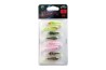 Micro Spikey Fry UV Mixed Colour Pack 4cm 8pcs