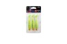Pro Shad Packs 10cm 4in UV Lemontiger 3pcs