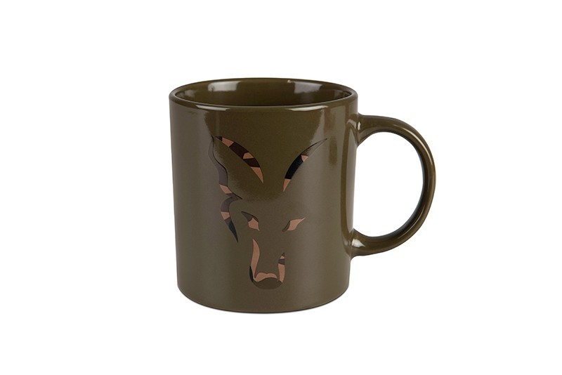 Green and Camo Head Ceramic Mug