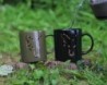 Fox Green and Camo Head Ceramic Mug