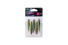 Slick Shad Packs 9cm 3,5in UV Stickleback 5pcs