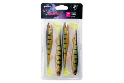 Slick Shad Packs 11cm 4,25in UV Stickleback 4pcs