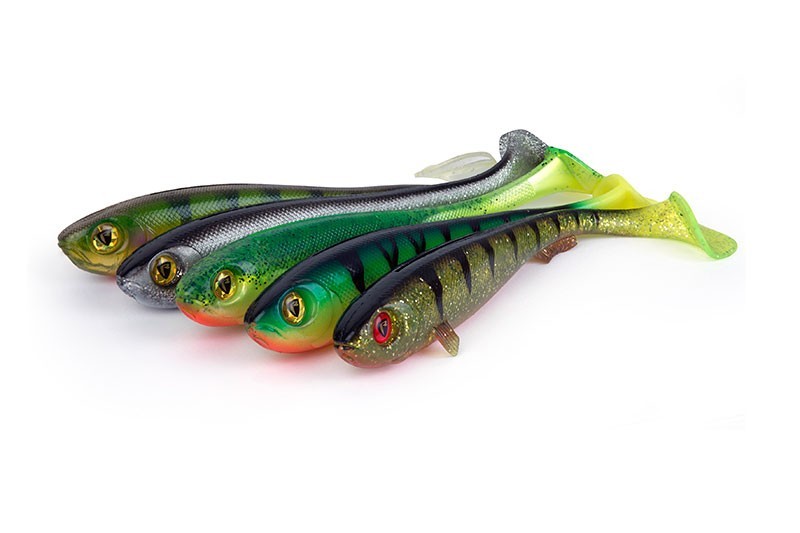 Super Slick Shad 28cm 11in UV Young Perch 1pcs